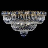 Люстра Водопад Обтикон №15 под бронзу синяя в Саратове