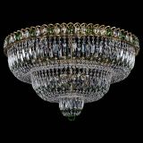 Люстра Водопад Обтикон №15 под бронзу зеленая в Саратове