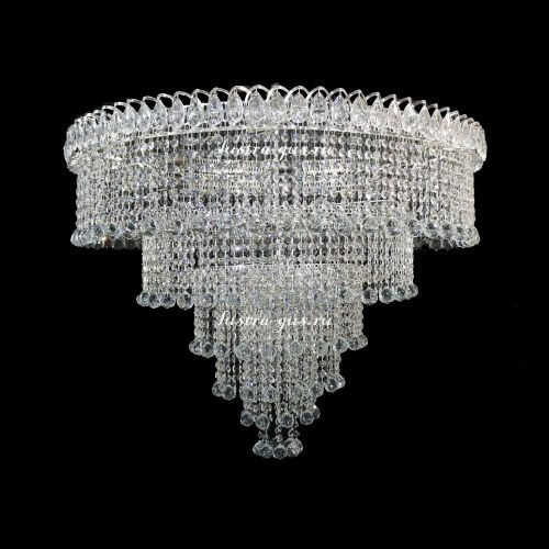 Люстра Водопад с нарядом Каскад в Саратове Гусь Хрустальный