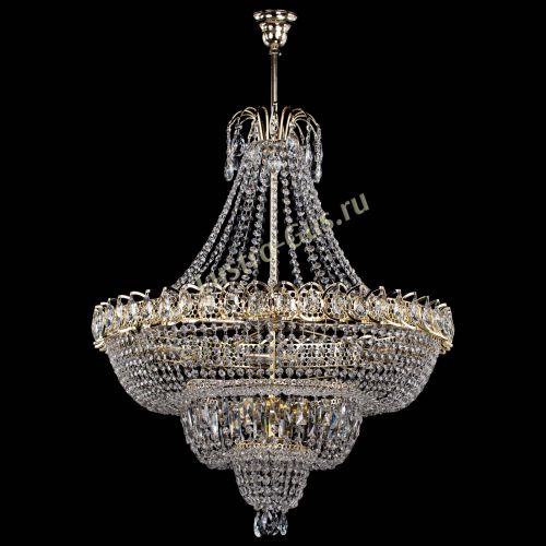 Люстра Водопад с подвесом №11 в Саратове Гусь Хрустальный