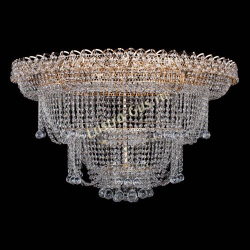 Люстра Водопад Софья большая в Саратове Гусь Хрустальный