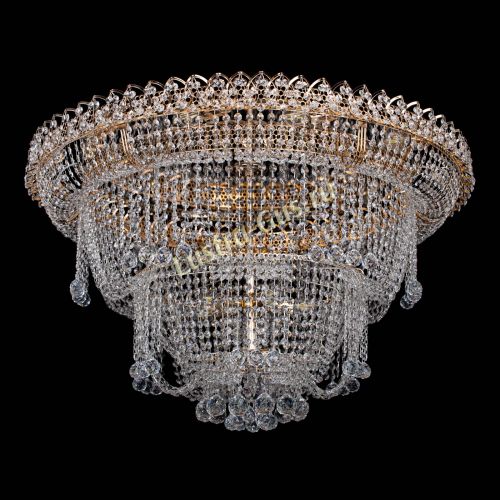 Люстра Водопад Софья большая в Саратове Гусь Хрустальный