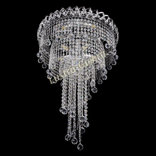 Люстра Водопад Винтаж 5 ламп в Саратове Гусь Хрустальный