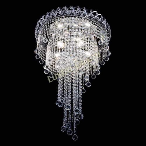 Люстра Водопад Винтаж 5 ламп в Саратове Гусь Хрустальный