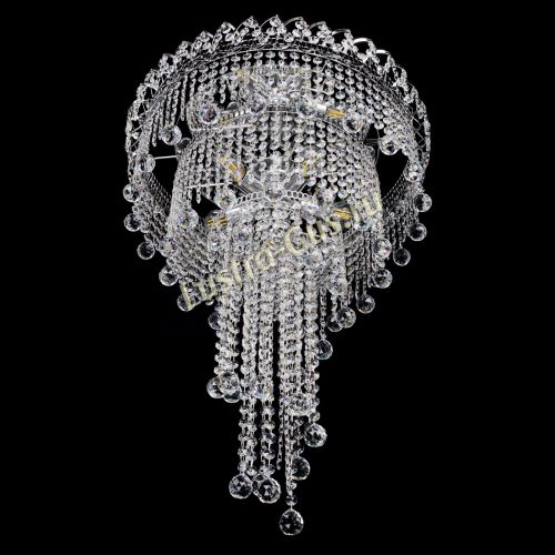 Люстра Водопад Винтаж 5 ламп в Саратове Гусь Хрустальный