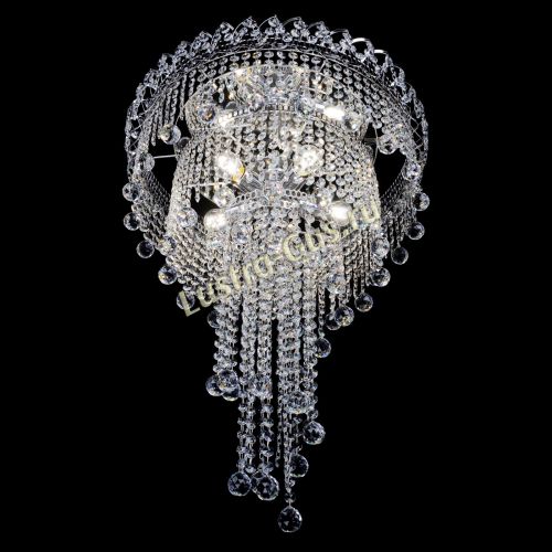 Люстра Водопад Винтаж 5 ламп в Саратове Гусь Хрустальный