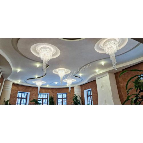 Люстра Водопад Винтаж в Саратове Гусь Хрустальный