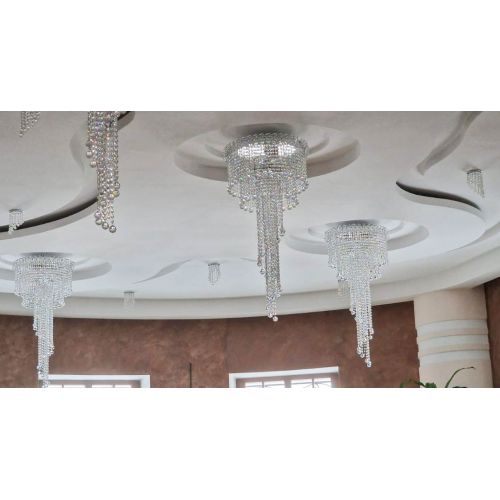 Люстра Водопад Винтаж в Саратове Гусь Хрустальный