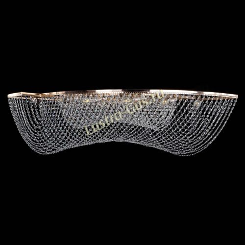 Люстра Хрустальная Волна №14 в Саратове Гусь Хрустальный