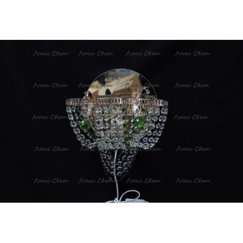 Бра Ромашка Тюльпан зеленая № 2 в Саратове Гусь Хрустальный