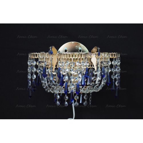 Бра Айсберг синяя в Саратове Гусь Хрустальный