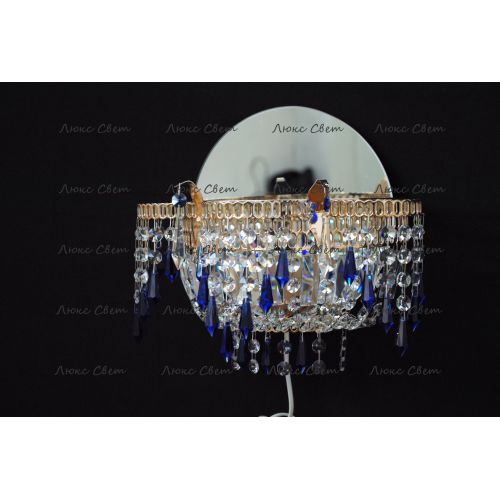 Бра Айсберг синяя в Саратове Гусь Хрустальный