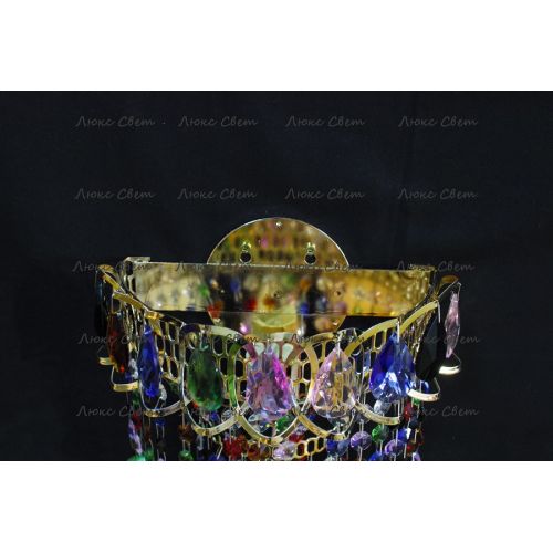 Бра Капель разноцветная  в Саратове Гусь Хрустальный