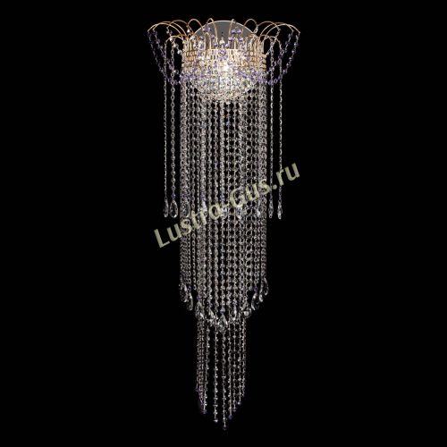 Бра Агата №1 длинная фиолетовая в Саратове Гусь Хрустальный