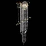 Бра Агата №1 длинная зеленая в Саратове