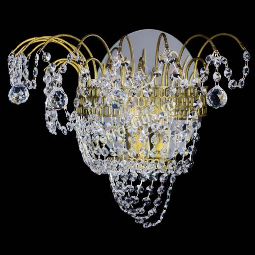 Бра Агата №3 под бронзу с зеркалом в Саратове Гусь Хрустальный