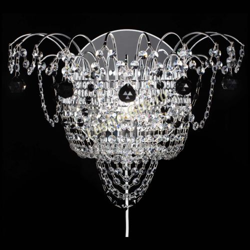 Бра Агата №3 черная в Саратове Гусь Хрустальный