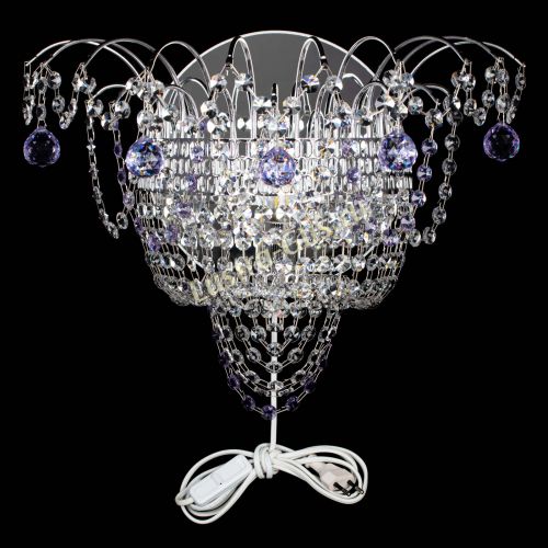 Бра Агата №3 фиолетовая в Саратове Гусь Хрустальный