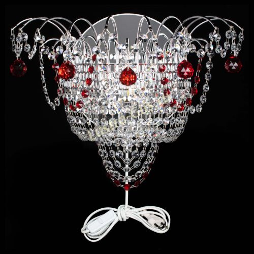 Бра Агата №3 красная в Саратове Гусь Хрустальный