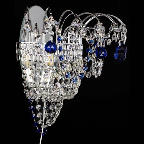 Бра Агата №3 синяя в Саратове Гусь Хрустальный