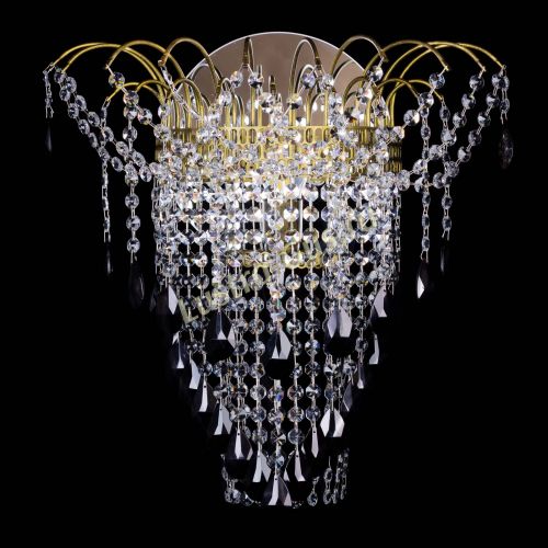 Бра Агата №4 под бронзу Черная в Саратове Гусь Хрустальный