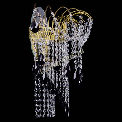 Бра Агата №4 под бронзу Черная в Саратове Гусь Хрустальный