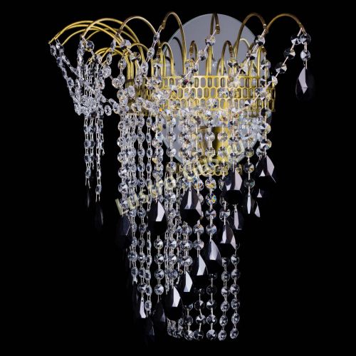 Бра Агата №4 под бронзу Черная в Саратове Гусь Хрустальный