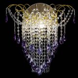 Бра Агата №4 под бронзу Фиолетовая в Саратове