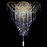 Бра Агата №4 под бронзу Фиолетовая в Саратове