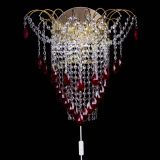 Бра Агата №4 под бронзу Красная в Саратове