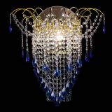 Бра Агата №4 под бронзу Синяя в Саратове