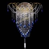 Бра Агата №4 под бронзу Синяя в Саратове