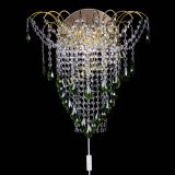 Бра Агата №4 под бронзу Зеленая в Саратове