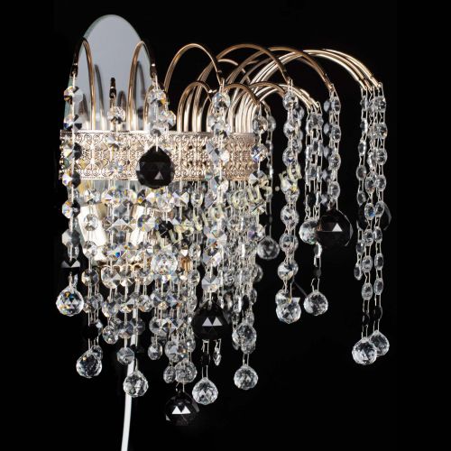 Бра Агата Венеция шар черная в Саратове Гусь Хрустальный