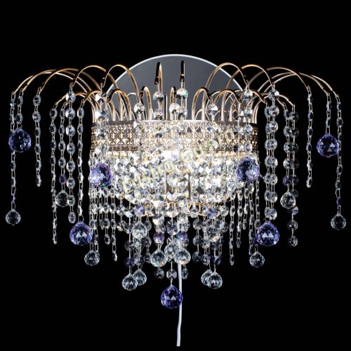 Бра Агата Венеция шар фиолетовая в Саратове Гусь Хрустальный