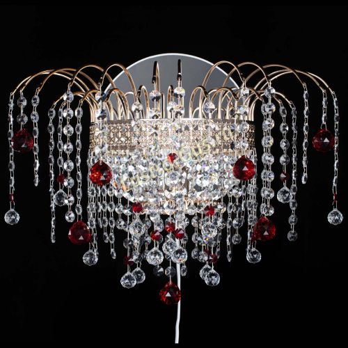 Бра Агата Венеция шар красная в Саратове Гусь Хрустальный
