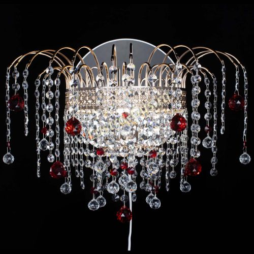 Бра Агата Венеция шар красная в Саратове Гусь Хрустальный