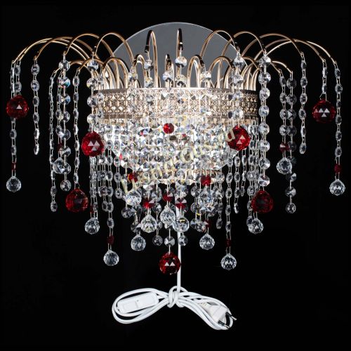 Бра Агата Венеция шар красная в Саратове Гусь Хрустальный