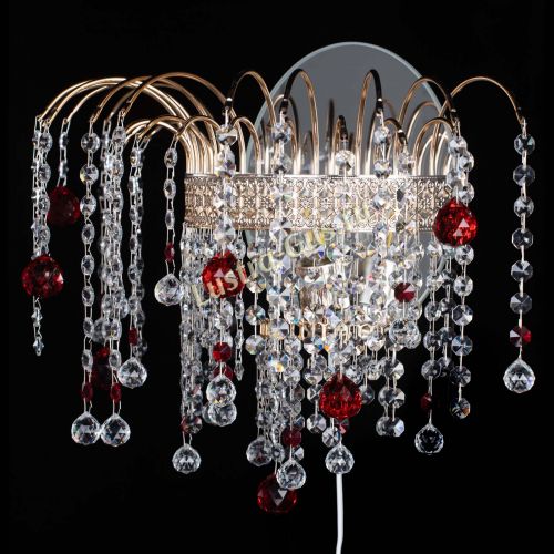 Бра Агата Венеция шар красная в Саратове Гусь Хрустальный