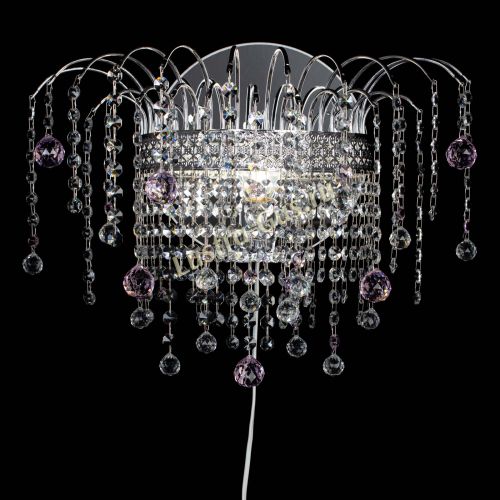 Бра Агата Венеция шар розовая в Саратове Гусь Хрустальный