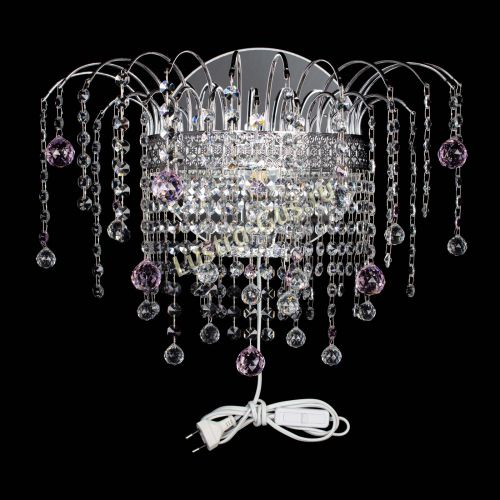 Бра Агата Венеция шар розовая в Саратове Гусь Хрустальный