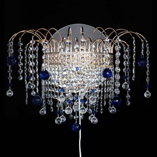 Бра Агата Венеция шар синяя в Саратове Гусь Хрустальный