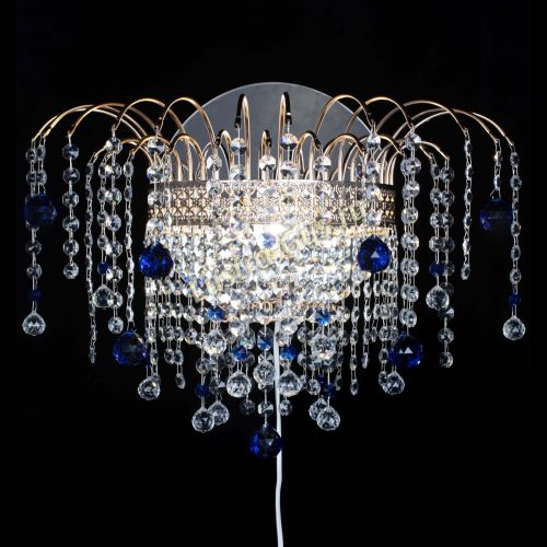 Бра Агата Венеция шар синяя в Саратове Гусь Хрустальный