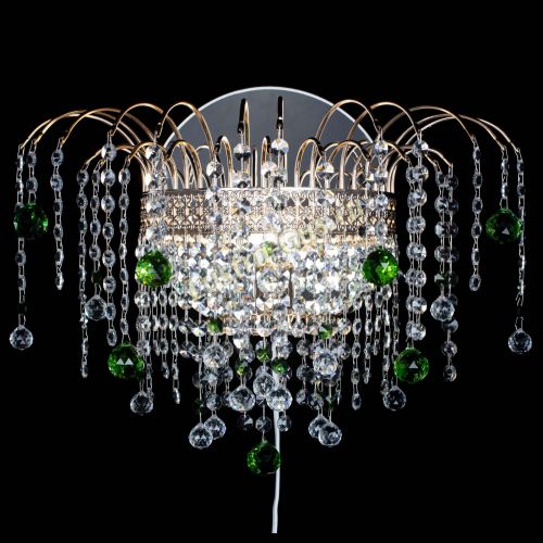 Бра Агата Венеция шар зеленая в Саратове Гусь Хрустальный