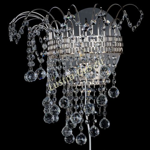 Бра Акация шар с зеркалом в Саратове Гусь Хрустальный