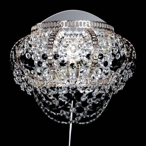 Бра Альфа №1 черная в Саратове Гусь Хрустальный