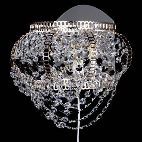 Бра Альфа №1 черная в Саратове Гусь Хрустальный