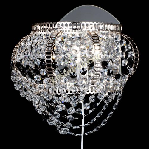 Бра Альфа №1 черная в Саратове Гусь Хрустальный