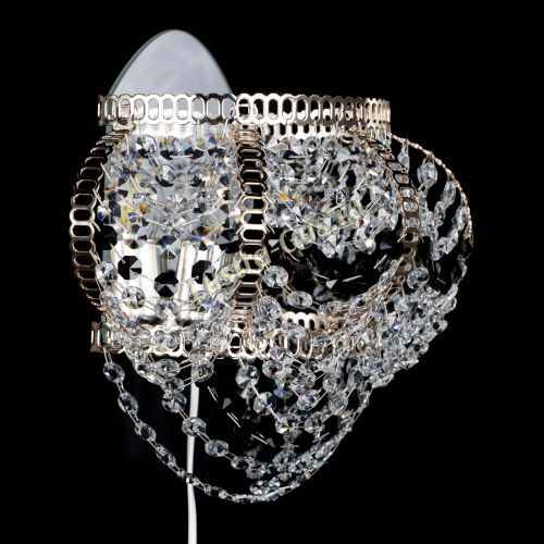 Бра Альфа №1 черная в Саратове Гусь Хрустальный