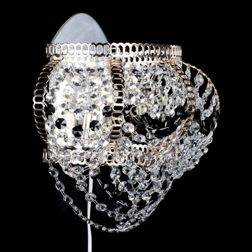 Бра Альфа №1 черная в Саратове Гусь Хрустальный